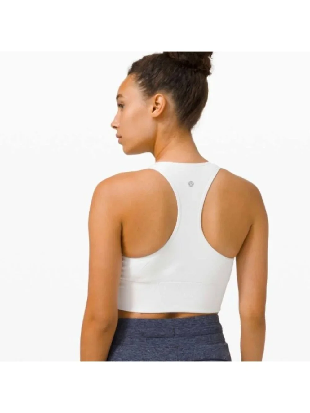 Lululemon Ebb to Train Bra *Medium Support, C/D Cup White